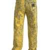 Italian Designer Straight Denim Jeans - Image 2