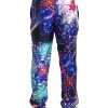 Multicolor Silk Jogger Pants - Image 2