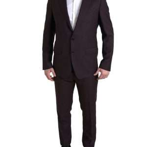 Maroon Martini Slim Fit 2-Piece Suit