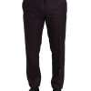 Maroon Martini Slim Fit 2-Piece Suit - Image 5