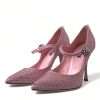 Enchanting Pink Crystal Pumps - Image 3