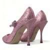 Enchanting Pink Crystal Pumps - Image 4