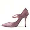 Enchanting Pink Crystal Pumps - Image 5