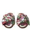 Exquisite Floral Print Flat Sandals - Image 2