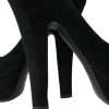 Black Suede Heeled Pumps Sophistication - Image 7