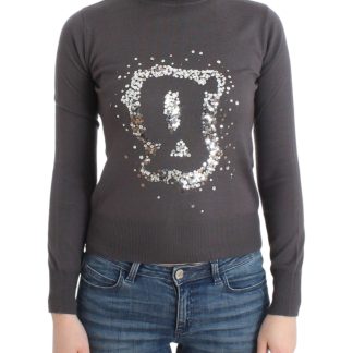 Elegant Virgin Wool Turtleneck Sweater
