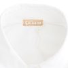 Chic White Cotton Blend Shortsleeve Blouse - Image 7