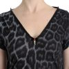 Sultry Leopard V-Neck Modal Top - Image 5