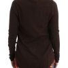 Chic Crewneck Silk-Appliqué Sweater - Image 3