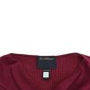 Elegant Purple Keyhole Wool Sweater - Image 6