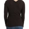 Chic Keyhole Virgin Wool Sweater - Image 3