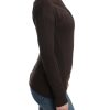 Chic Keyhole Virgin Wool Sweater - Image 4