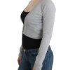 Cropped Virgin Wool Cardigan in Chic Gray - Image 2