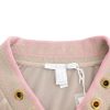 Beige Zip Cardigan with Gold Tone Accents - Image 7