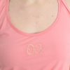 Chic Pink Cotton Blend Tank Top - Image 5
