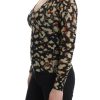Elegant Multicolor V-Neck Wool Jumper - Image 2