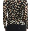 Elegant Multicolor V-Neck Wool Jumper - Image 3