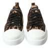 Elegant Leopard Print Casual Sneakers - Image 2
