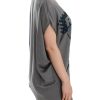 Elegant V-Neck Tunic with Motive Print - Image 4