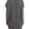 Elegant V-Neck Tunic with Motive Print - Image 3