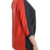 Chic V-Neck Alpaca Blend Short Sleeve Sweater - Image 4