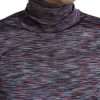 Elegant Turtleneck Pullover Sweater in Blue Purple - Image 2
