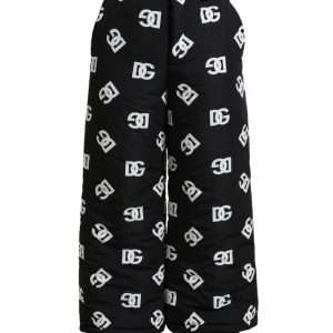 Elegant Wide Leg Signature Print Pants