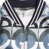 Multicolor Silk Bomber Jacket - Classic Elegance - Image 7