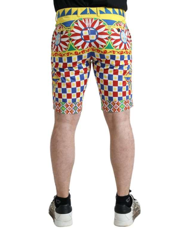 Multicolor Print Bermuda Shorts - Image 2
