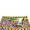 Multicolor Print Bermuda Shorts - Image 5