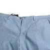 Sky Blue Cotton Bermuda Shorts - Image 3