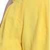 Elegant High Waist Bermuda Shorts in Sunny Yellow - Image 4