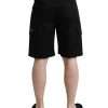 Sleek Designer Bermuda Cargo Shorts - Image 3