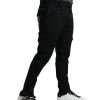 Elegant Skinny Cotton Stretch Joggers - Image 2