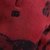 Elegant Leopard Print Joggers in Red and Black - Image 4