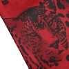Elegant Leopard Print Joggers in Red and Black - Image 6