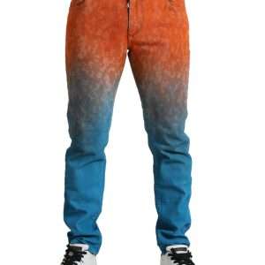 Elegant Ombre Skinny Denim Jeans