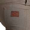 Elegant Brown Cotton Stretch Skinny Pants - Image 4