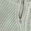 Chic Green Cropped Cotton Sweater - Image 6