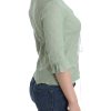 Chic Green Knitted Top – Ethereal Elegance - Image 4