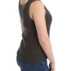 Chic Gray Knit Crew Neck Top - Image 4