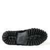 Elegant Black Fur Slip On Loafers for Men - Image 6