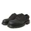 Elegant Mens Leather Derby Dress Shoes - Image 3