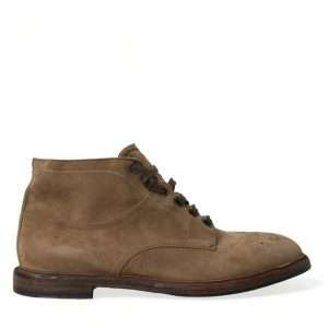 Elegant Leather Ankle Lace-Up Boots