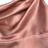 Elegant Long Silk Gown in Pink - Image 6