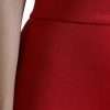 Chic Red High Waist Leggings Pants - Image 5