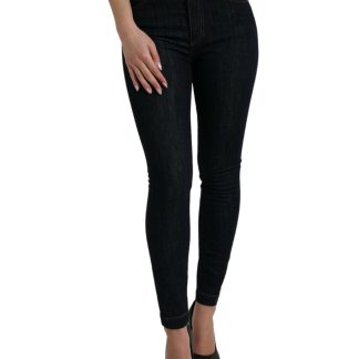 Sleek Mid-Waist Stretch Denim Jeans