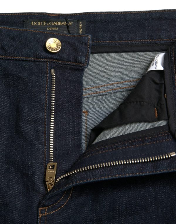 Sleek Mid-Waist Stretch Denim Jeans - Image 5