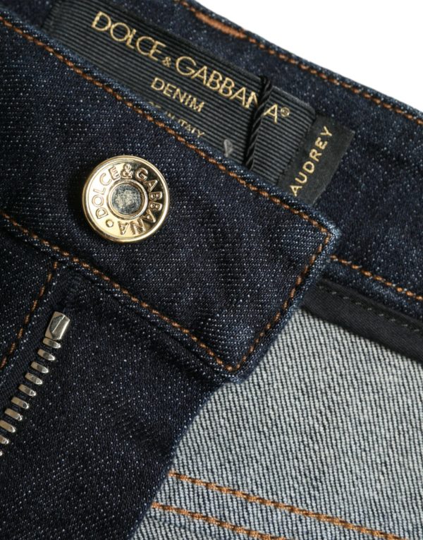 Sleek Mid-Waist Stretch Denim Jeans - Image 6