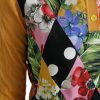 Elegant Patchwork Henley Silk Blend Sweater - Image 6